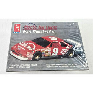 AMT Ertl Coors #9 Ford Thunderbird Bill Elliott Nascar Model Kit # 6962 SEALED